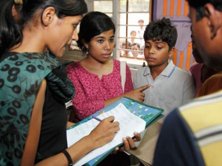 india-governance-woman-talking-to-a-group