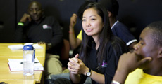 Volunteer: Janice Manlutac (Philippines), Alexandra, Jo'Burg