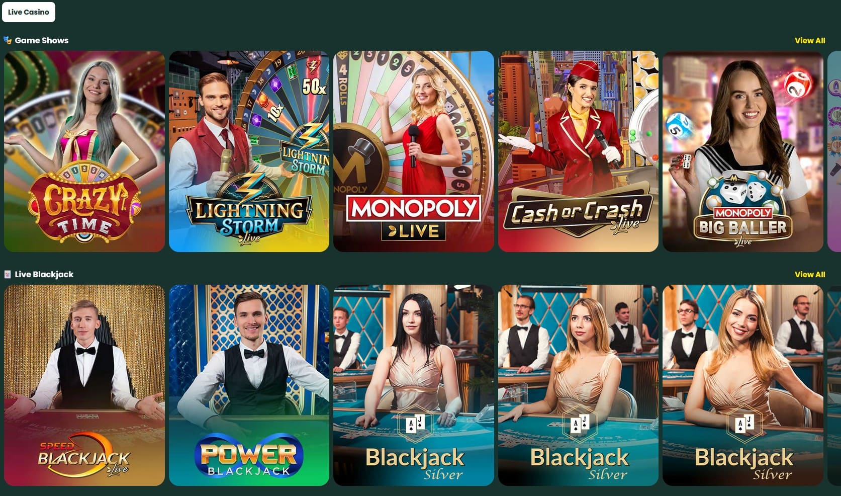 Highroller Live Casino