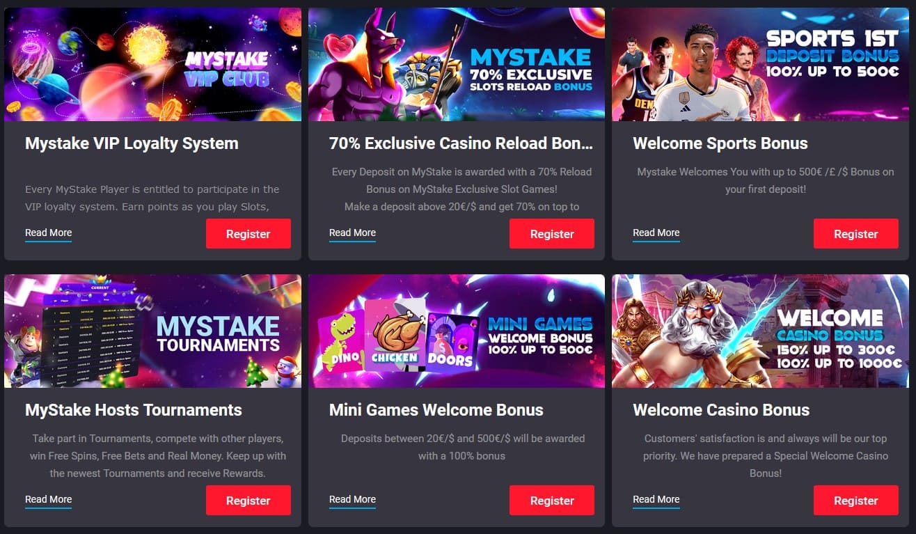 MyStake Promotions