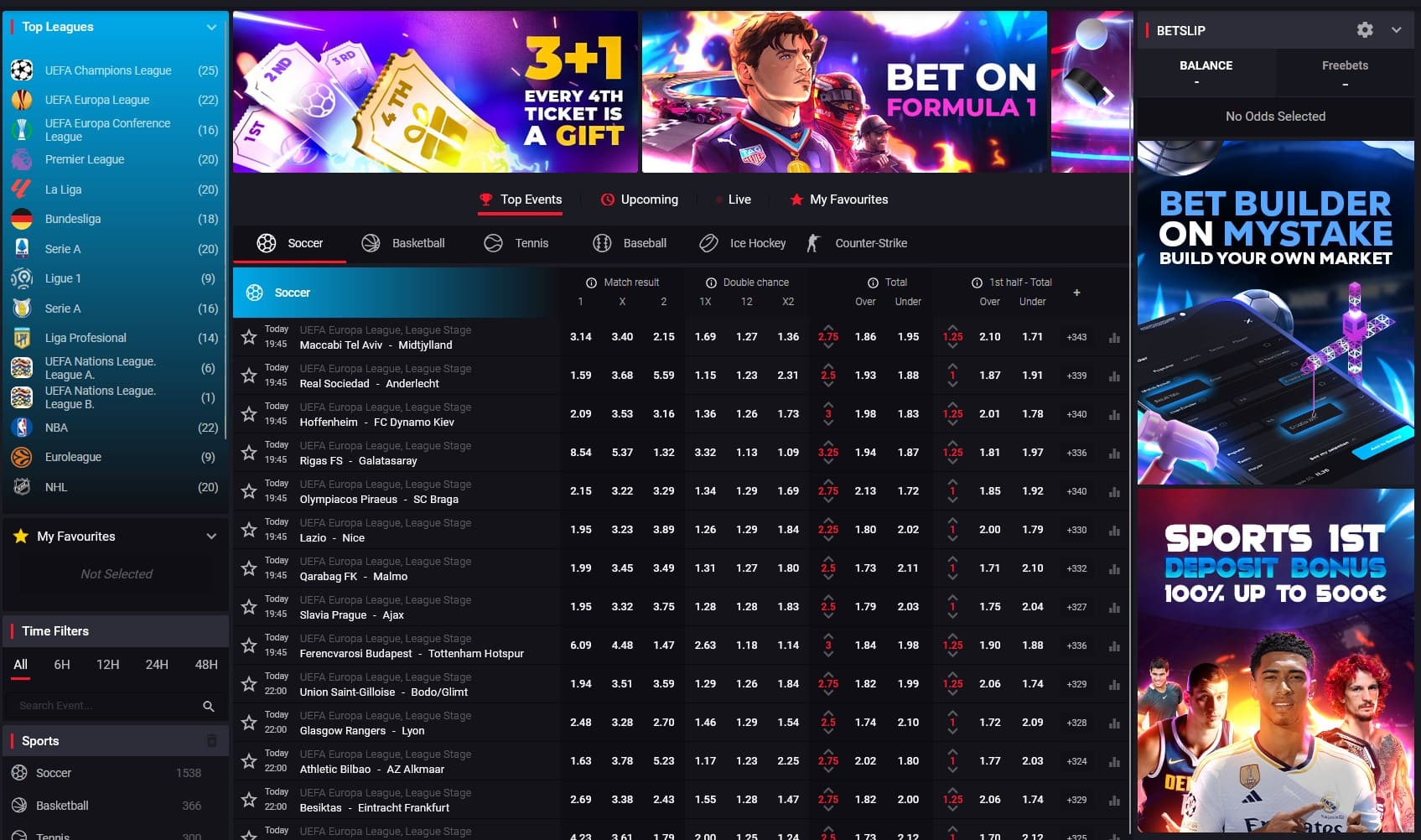 MyStake Sport Betting